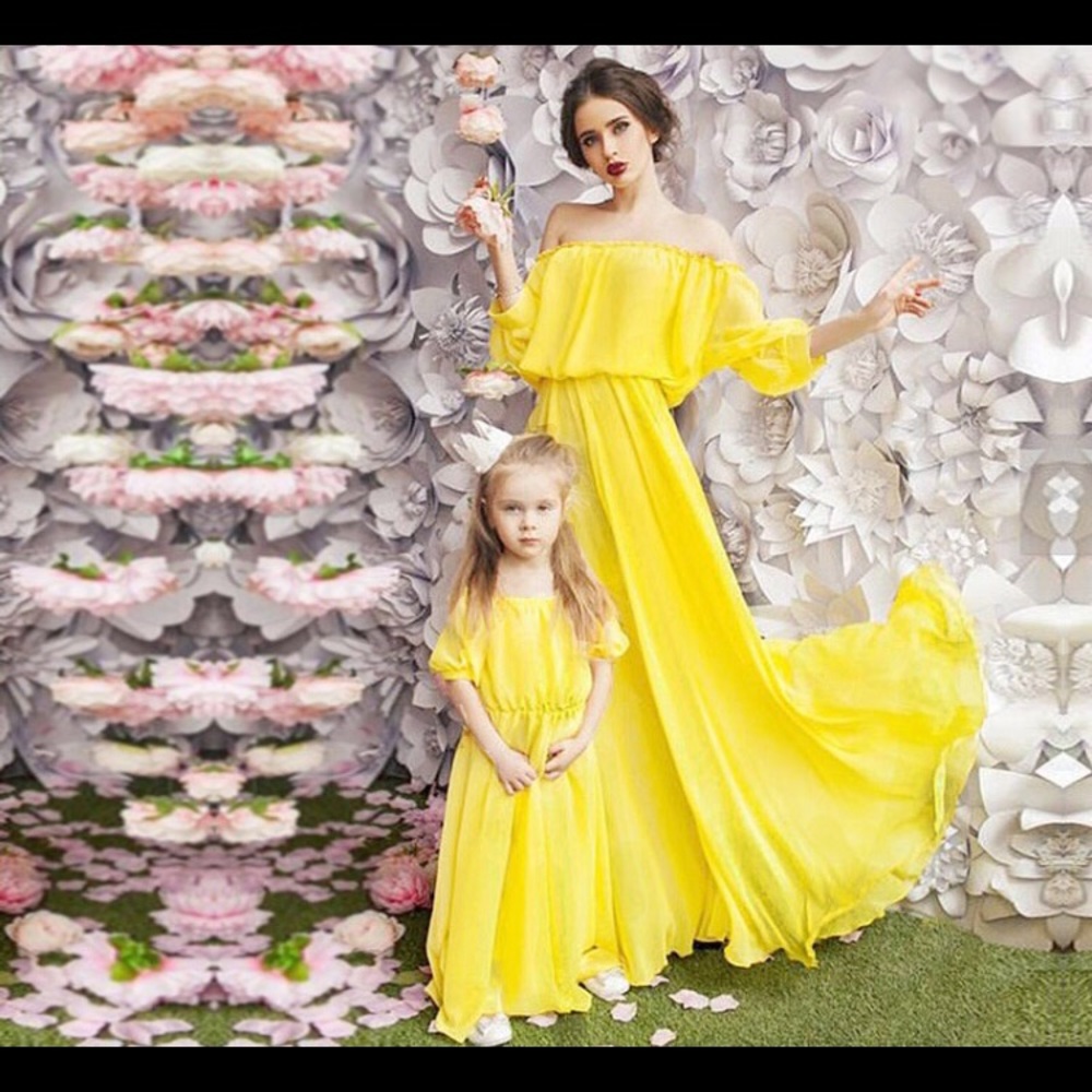 Mommy & me matching dresses